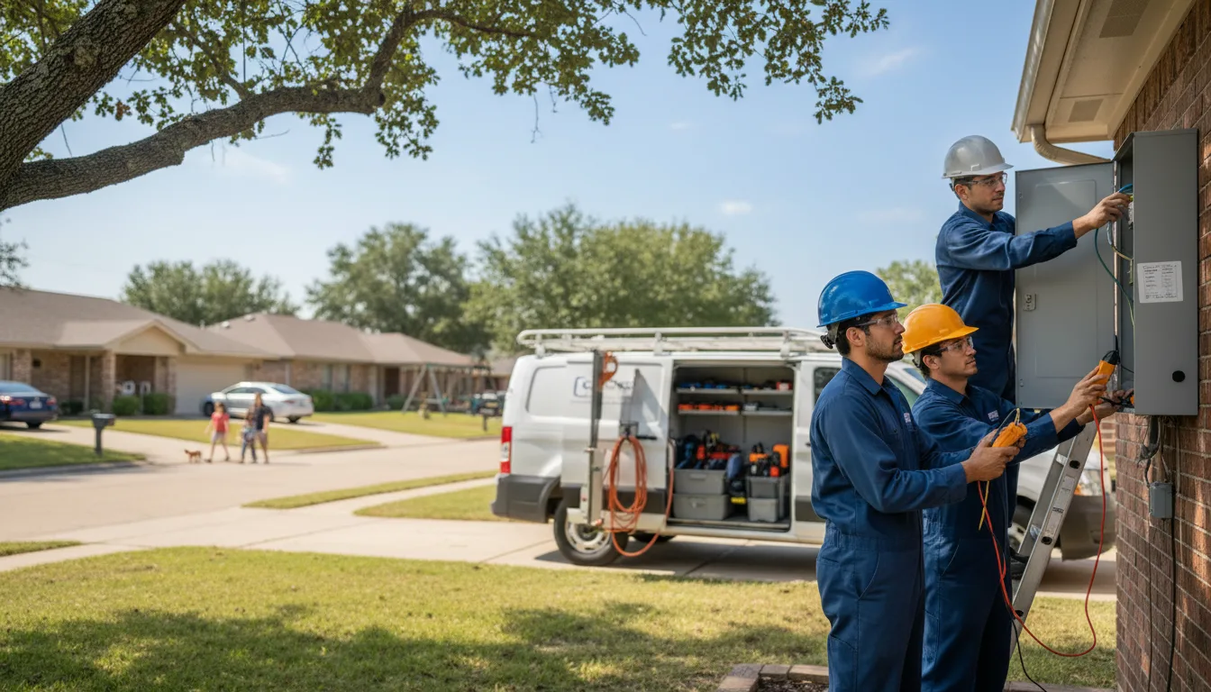Certified electrician providing emergency electrical services in Providence, KY